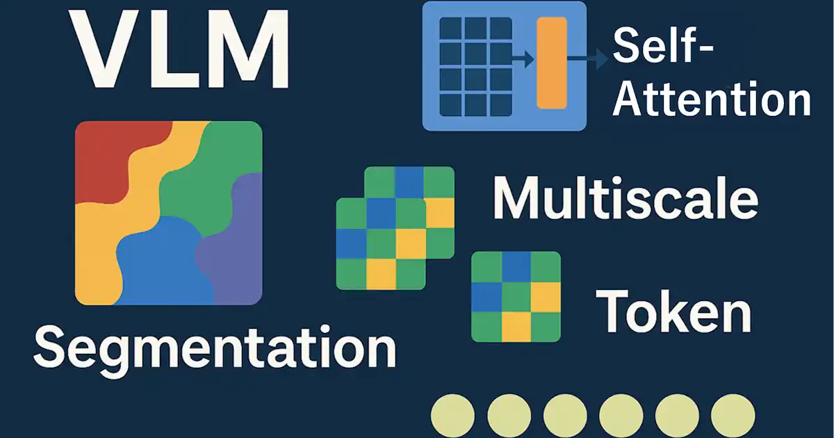 VLMは暗黙にセグメンテーションしているのか？|Self-AttentionとViTのトークン・マルチスケールを整理する