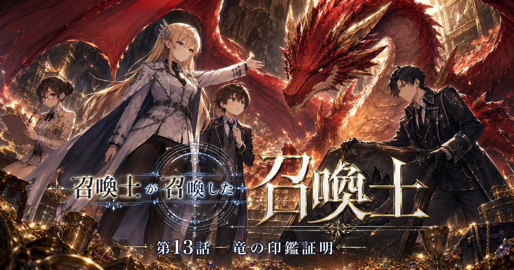 召喚士が召喚した召喚士～基礎から始める召喚マネジメント講座　第13話　竜の印鑑証明