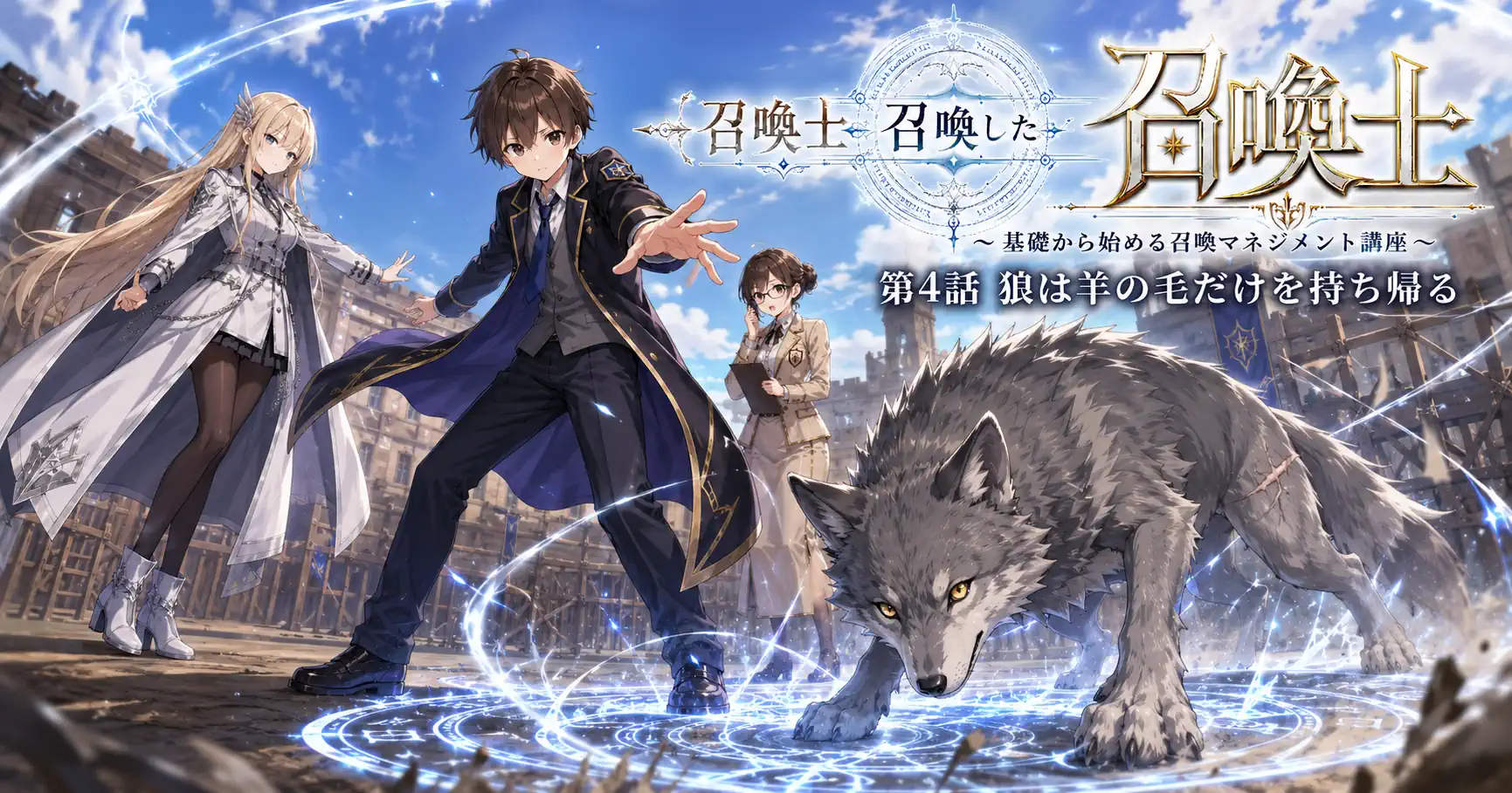 召喚士が召喚した召喚士～基礎から始める召喚マネジメント講座～　第4話　狼は羊の毛だけを持ち帰る