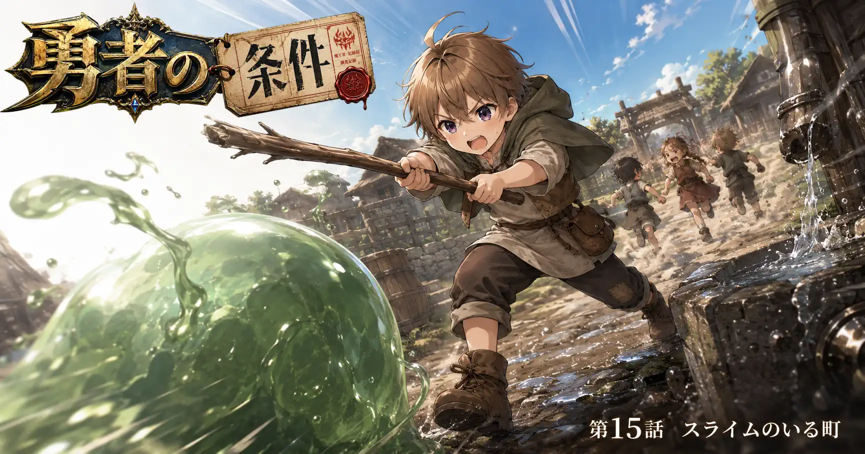 勇者の条件　第15話　スライムのいる町