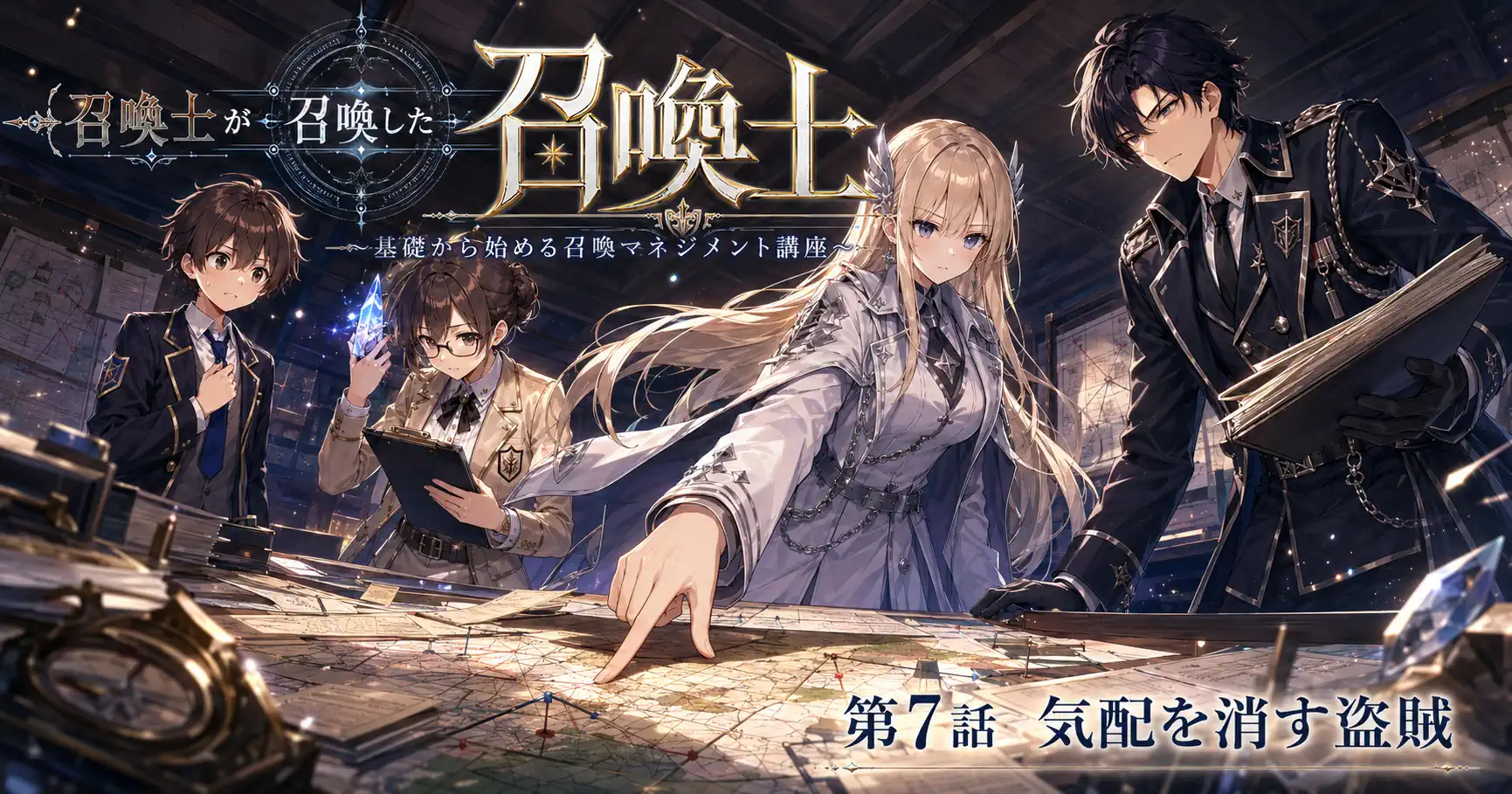 召喚士が召喚した召喚士～基礎から始める召喚マネジメント講座～　第7話　気配を消す盗賊