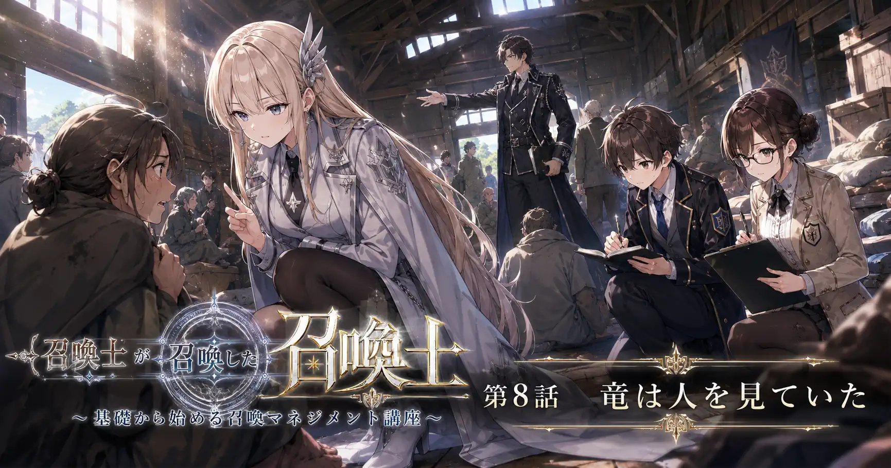 召喚士が召喚した召喚士～基礎から始める召喚マネジメント講座～　第8話　竜は人を見ていた