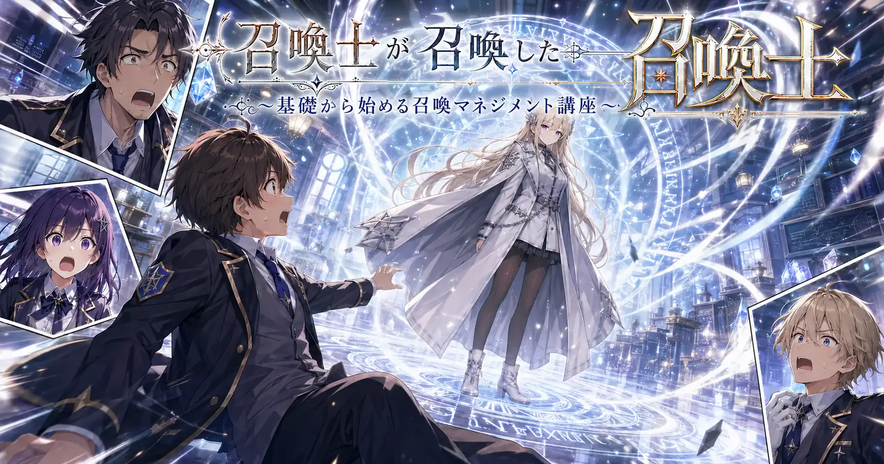 召喚士が召喚した召喚士～基礎から始める召喚マネジメント講座～　第1話　召喚士が召喚した召喚士