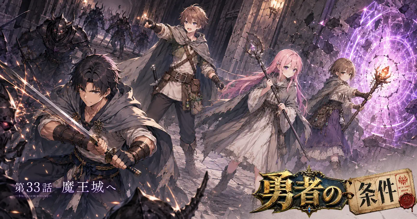 勇者の条件　第33話　魔王城へ
