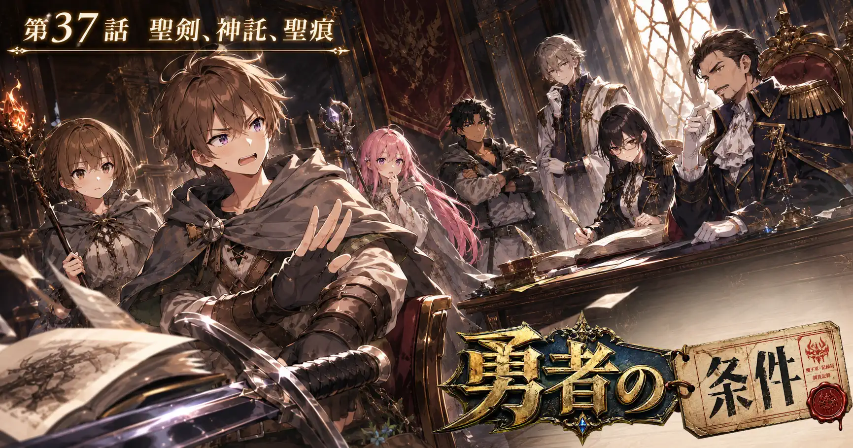 勇者の条件　第37話　聖剣、神託、聖痕