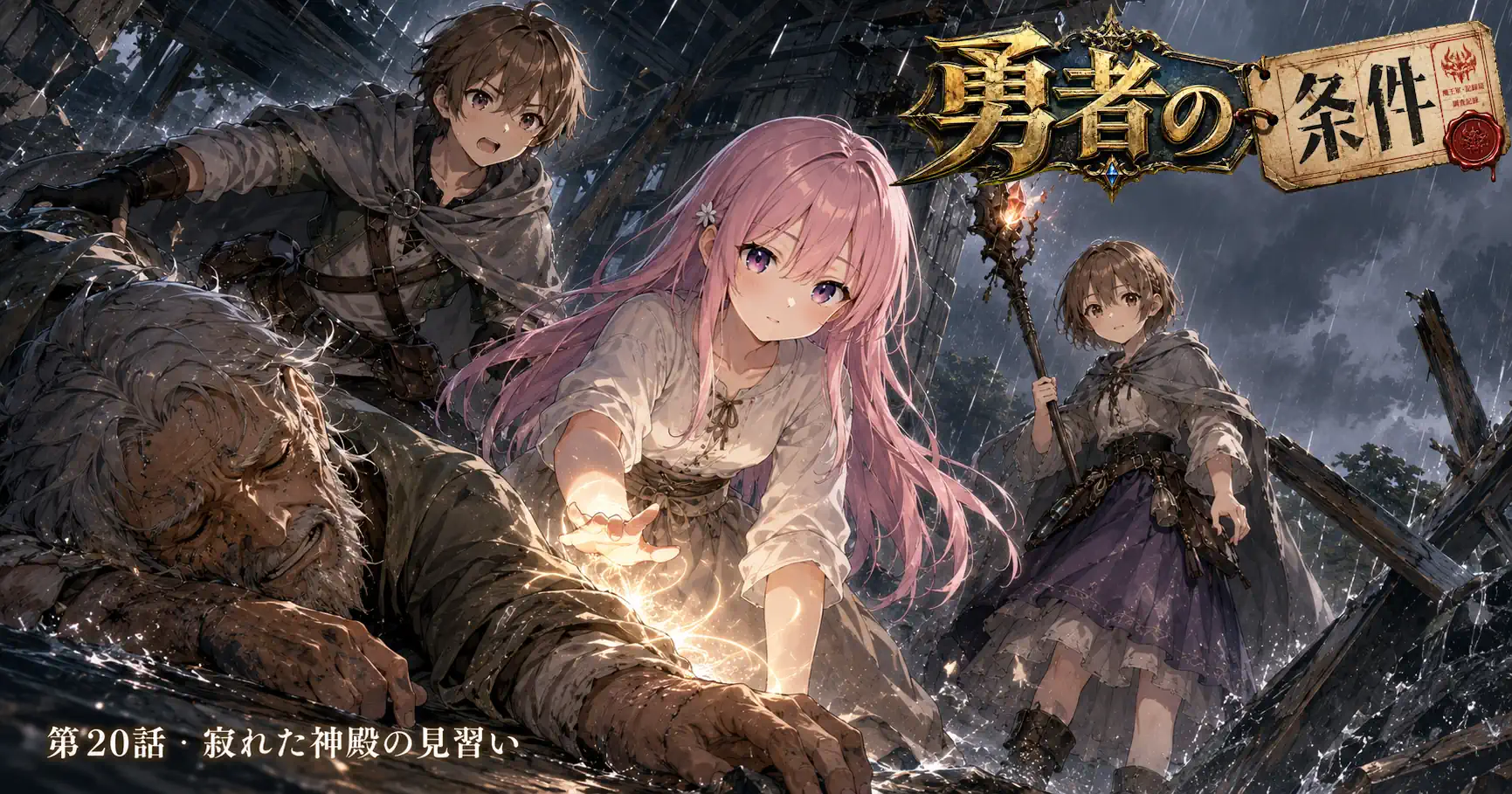 勇者の条件　第20話　寂れた神殿の見習い