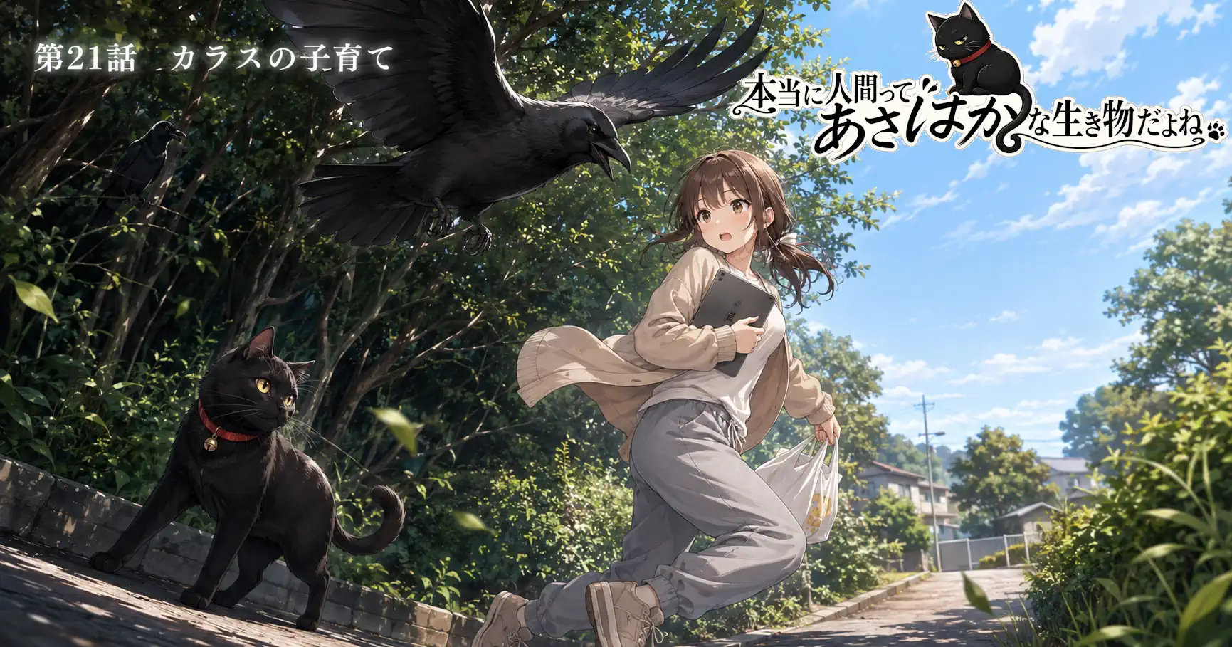 本当に人間ってあさはかな生き物だよね　第21話　カラスの子育て