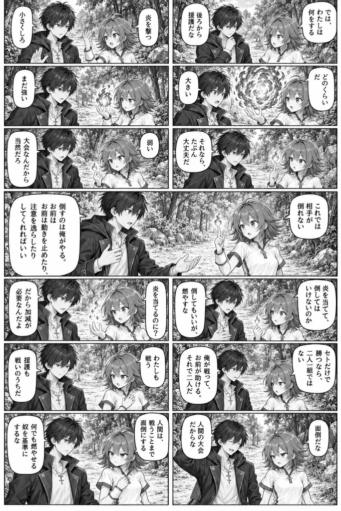 援護の練習