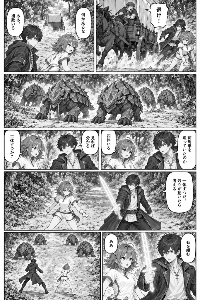 四体の魔物