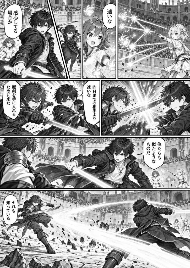 落とされる火