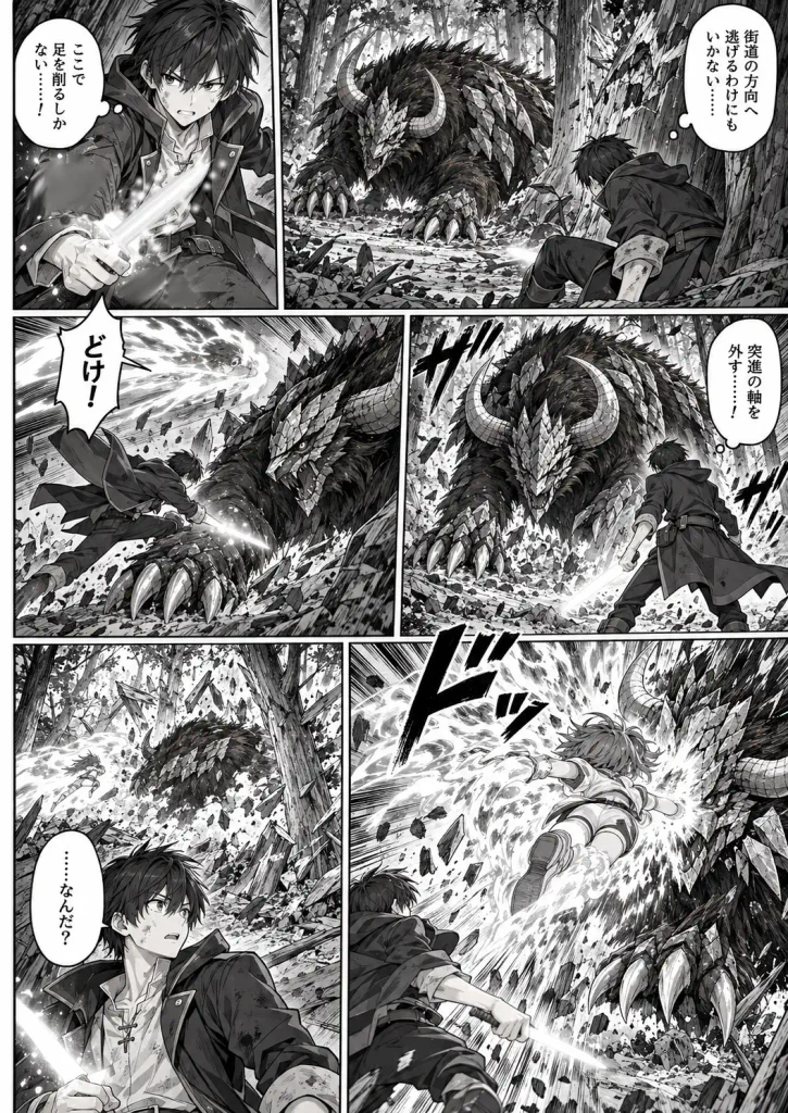 逃げられない森