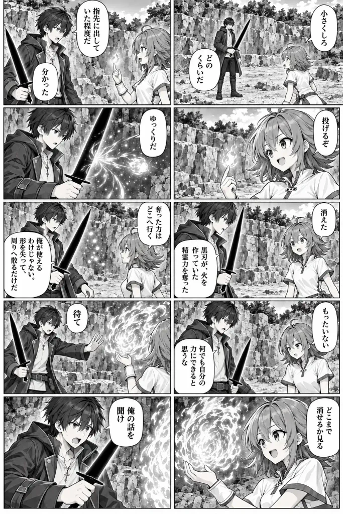 火を消す