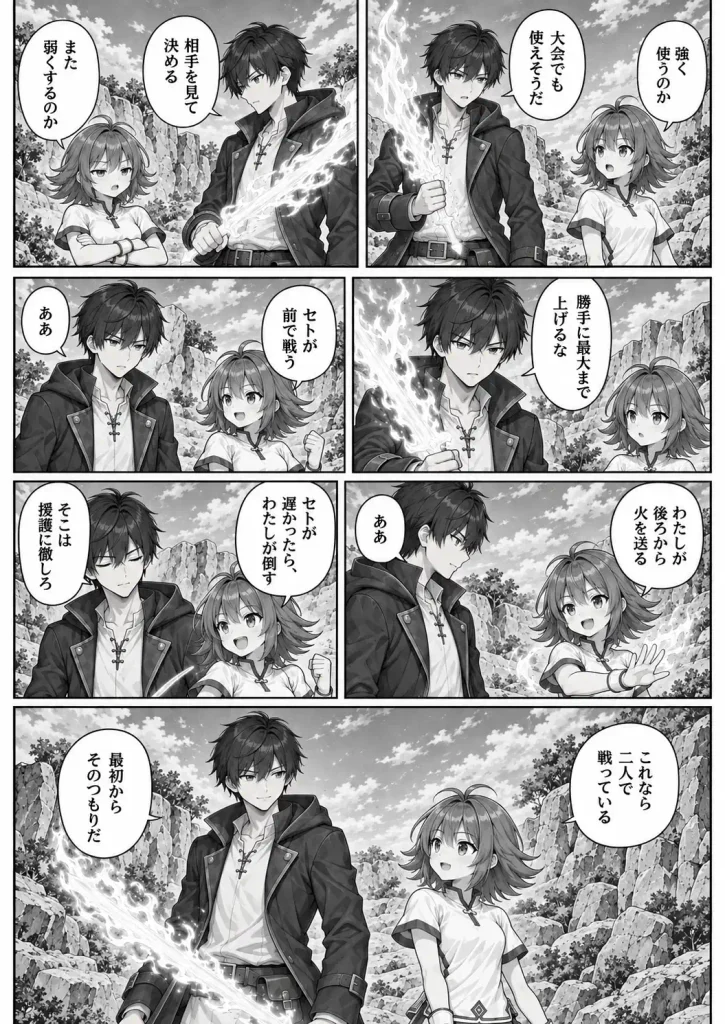 二人で戦う