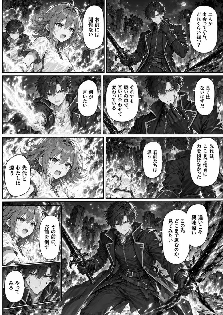 戦いながら変わる