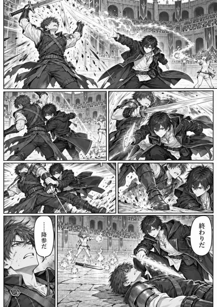 勝つための一撃