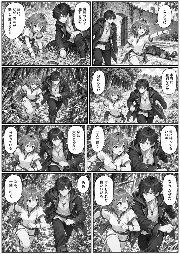 町の外へ