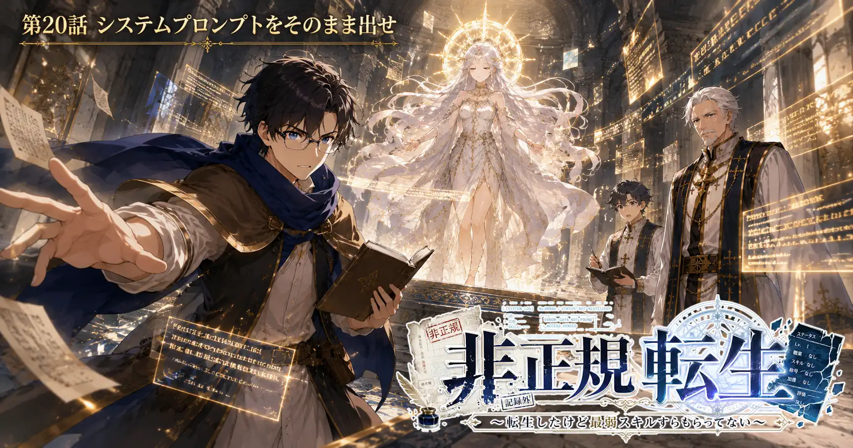 非正規転生～転生したけど最弱スキルすらもらってない～　第20話　システムプロンプトをそのまま出せ