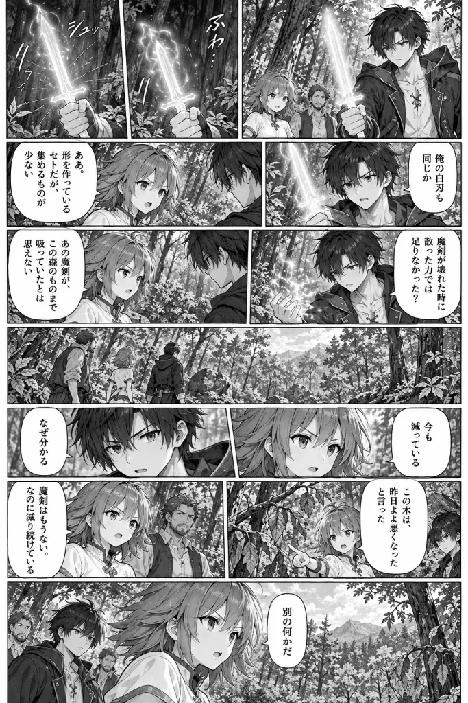 白刃の揺らぎ