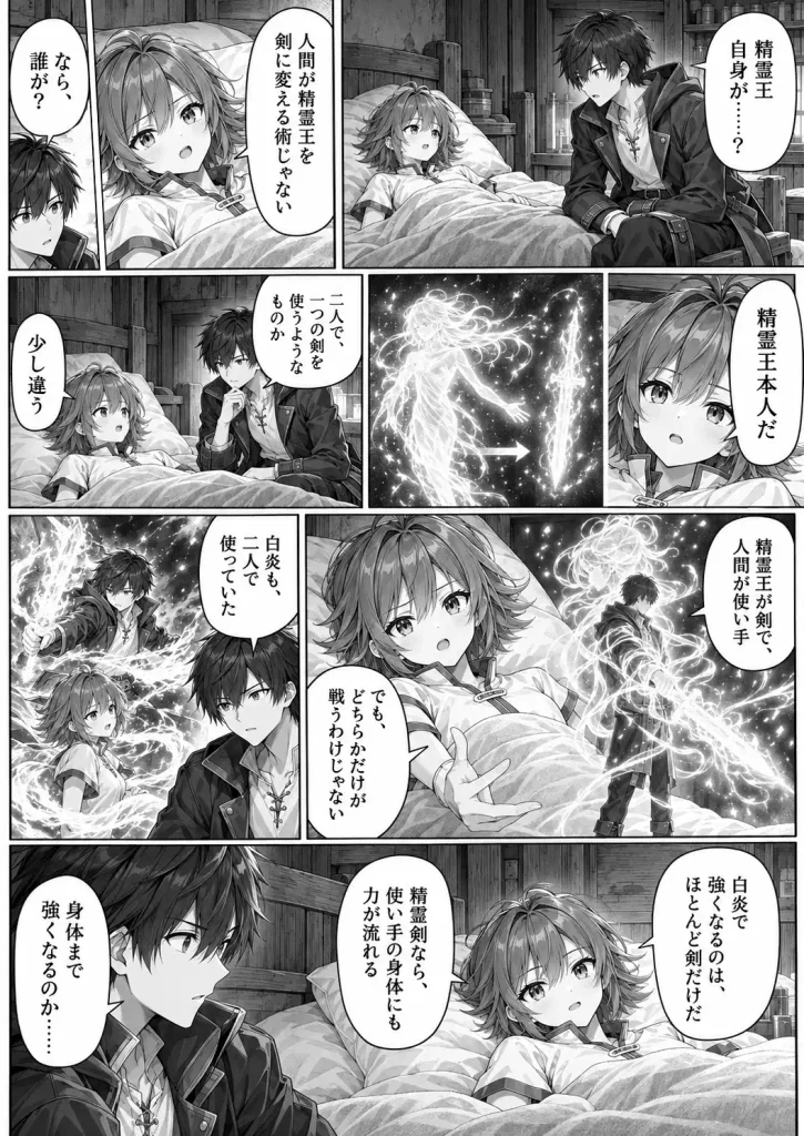 精霊王が剣になる