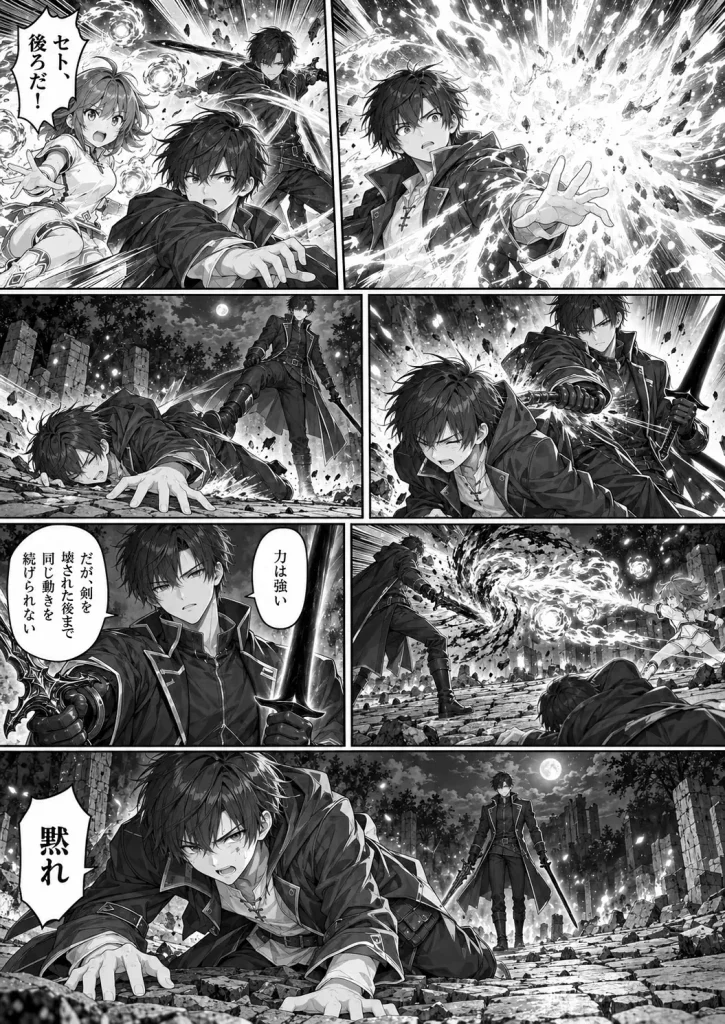 崩された白炎