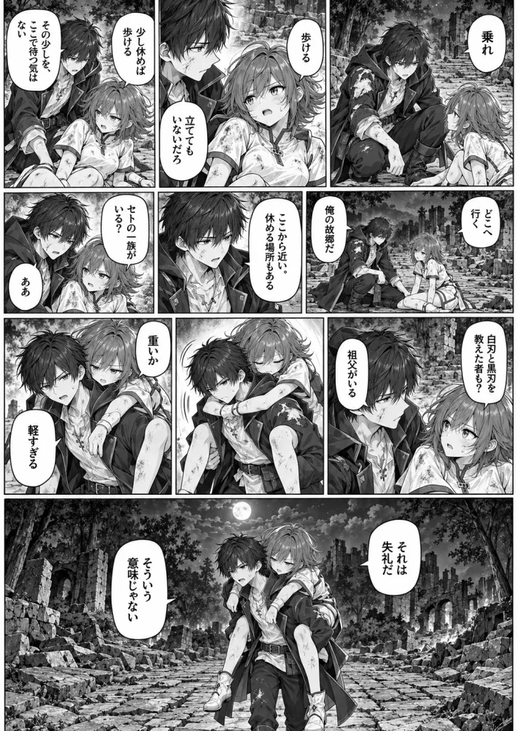 背負う
