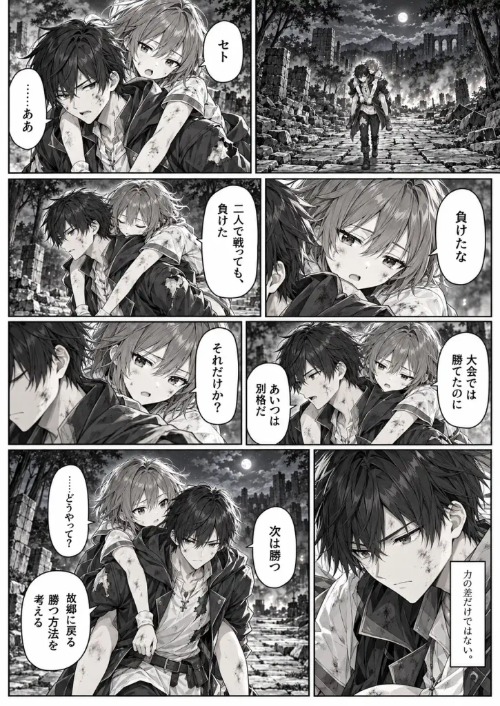 二人の敗北
